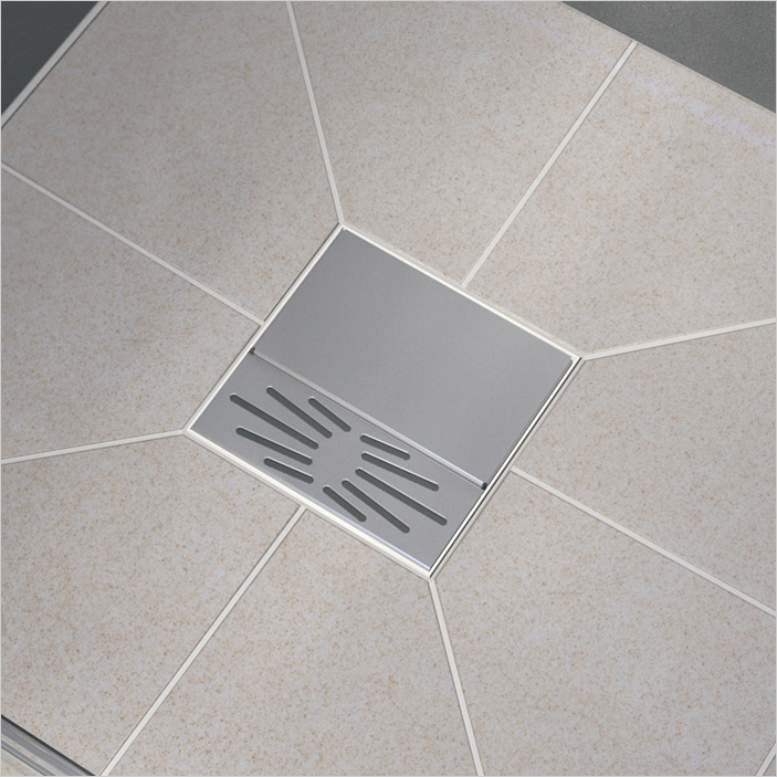 LUX ELEMENTS-TUB-PUMP - Mit integrierter Bodenablaufpumpe