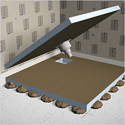 Tub Complete Floor Drain Systems Floor Drain Supports With Grate